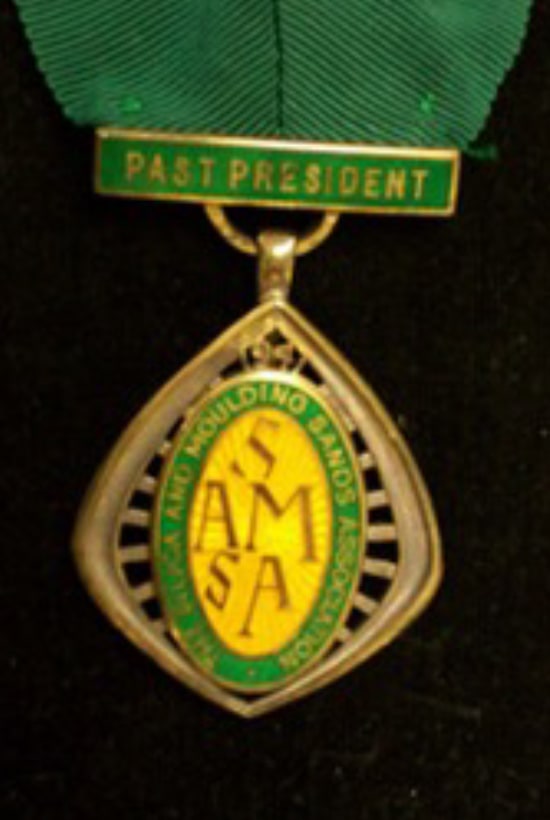 Silica and Moulding Sand Association Medal 