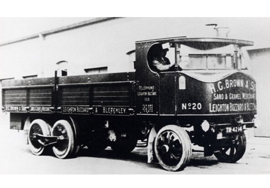 1910s. Sentinell steam wagon